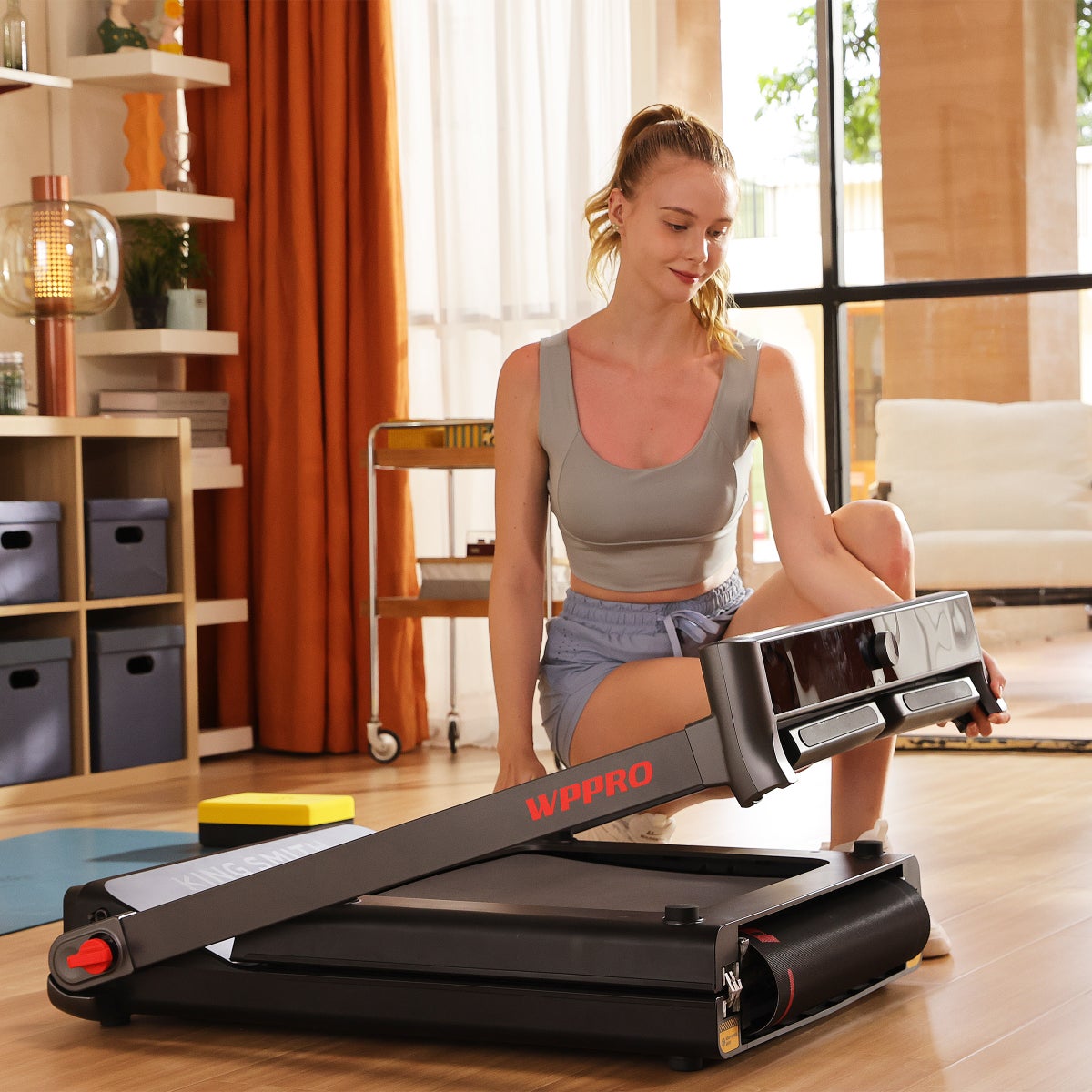 Experience the Ultimate Fitness with the WalkingPad WPPRO Foldable Treadmill – Speed up to 7.5 MPH, Supports up to 242 lbs - Perfect for the UK!