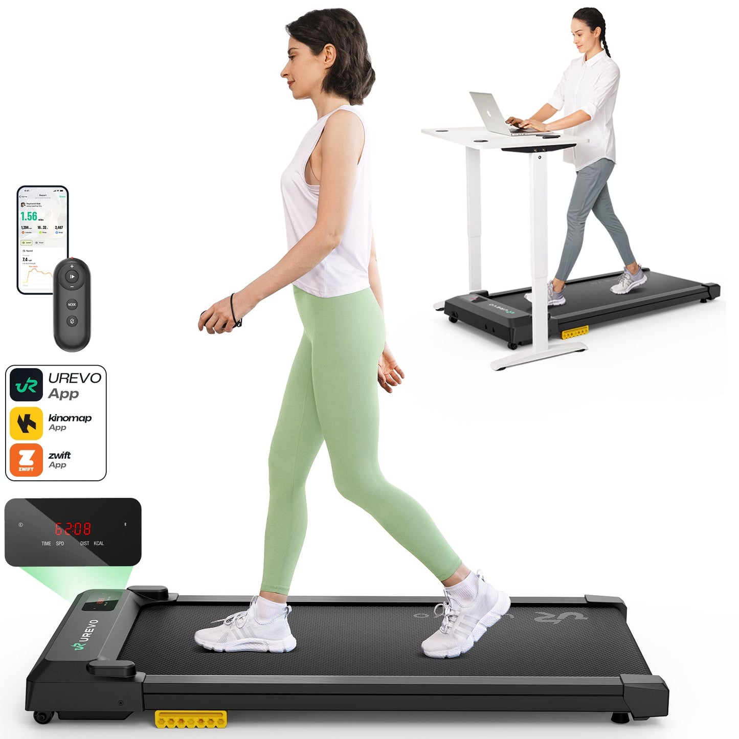 UREVO SpaceWalk E1L – Your Ultimate Compact Fitness Solution