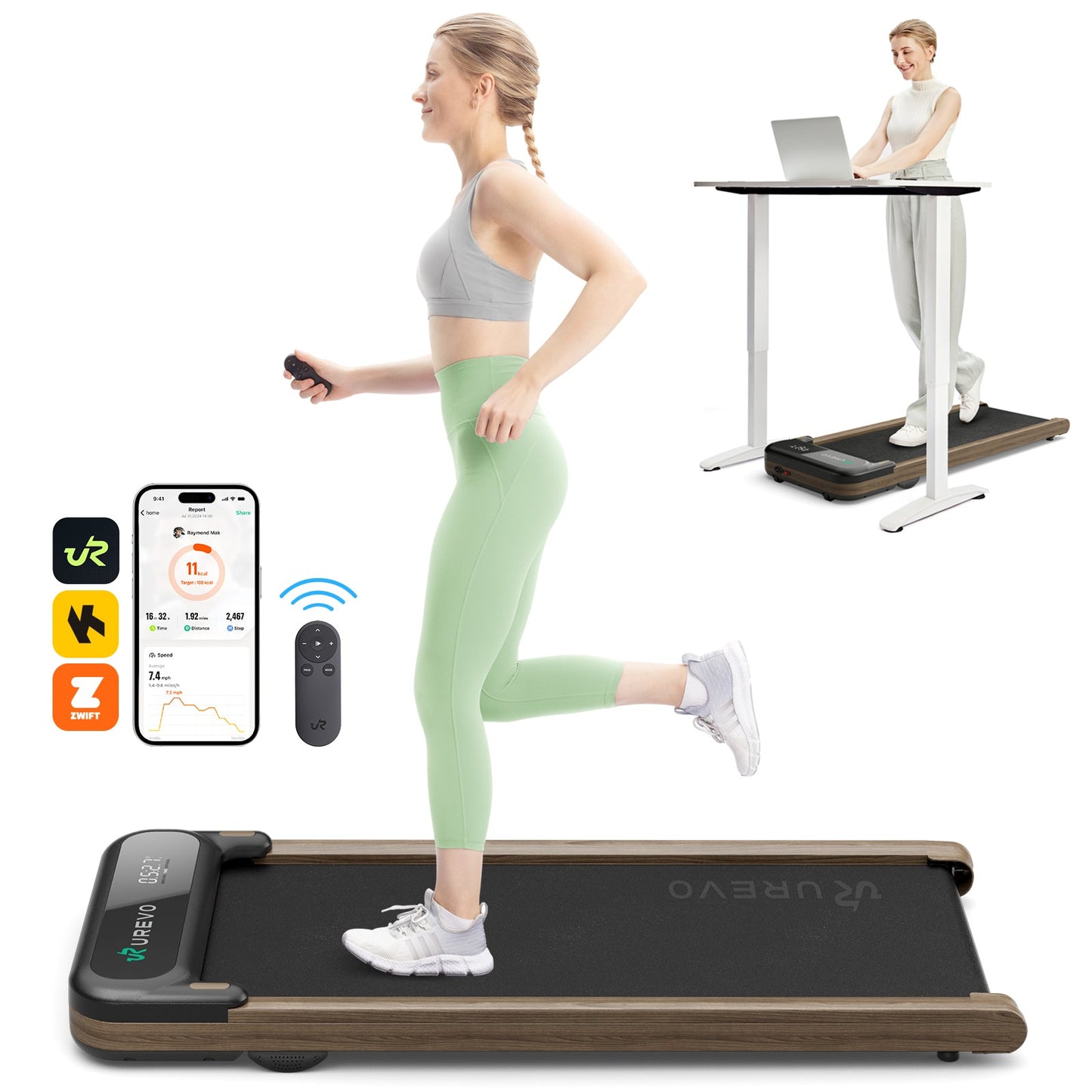 UREVO SpaceWalk E4W: The Ultimate Treadmill for Your Fitness Journey!