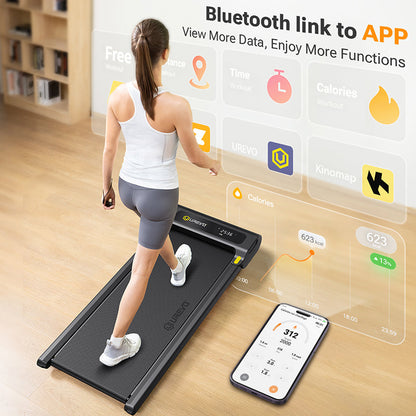 Revitalized UREVO SpaceWalk E3 Treadmill - Your Home Fitness Companion!