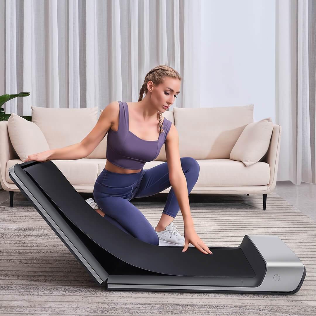 Compact WalkingPad P1 Folding Treadmill - Walk at 3.72MPH, Supports Up to 220 lbs - Perfect for UK Homes