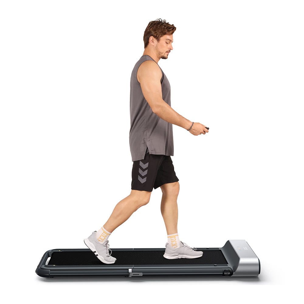 Compact WalkingPad R1 Pro 2-in-1 Folding Treadmill - Supports 240 lbs, Speeds up to 6.2 MPH, Perfect for UK Homes!