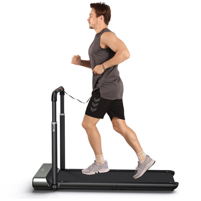 Compact WalkingPad R1 Pro 2-in-1 Folding Treadmill - Supports 240 lbs, Speeds up to 6.2 MPH, Perfect for UK Homes!