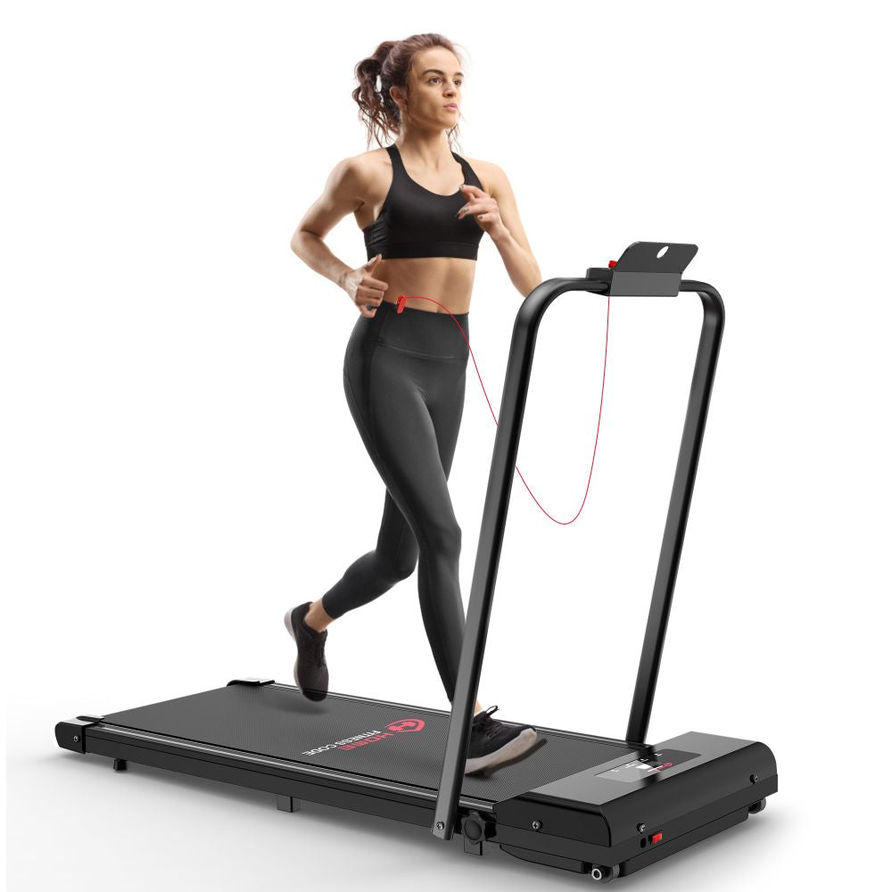 Compact Folding Treadmill C1 with Adjustable Speed 1-10 KM/H