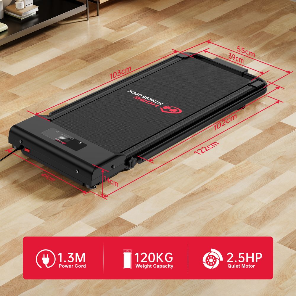 Compact Folding Treadmill C1 with Adjustable Speed 1-10 KM/H