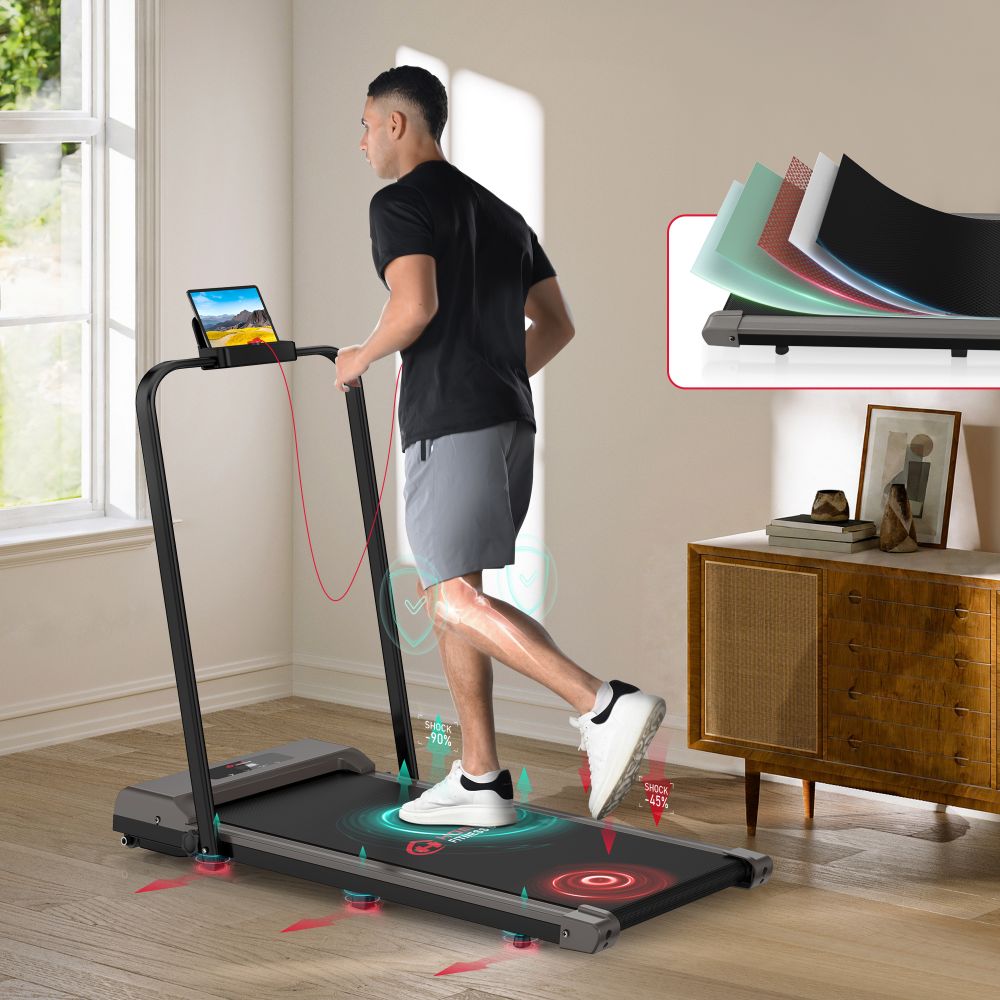 C1 Treadmill - Adjustable Speed Range 1-10 KM/H for Your Perfect Workout