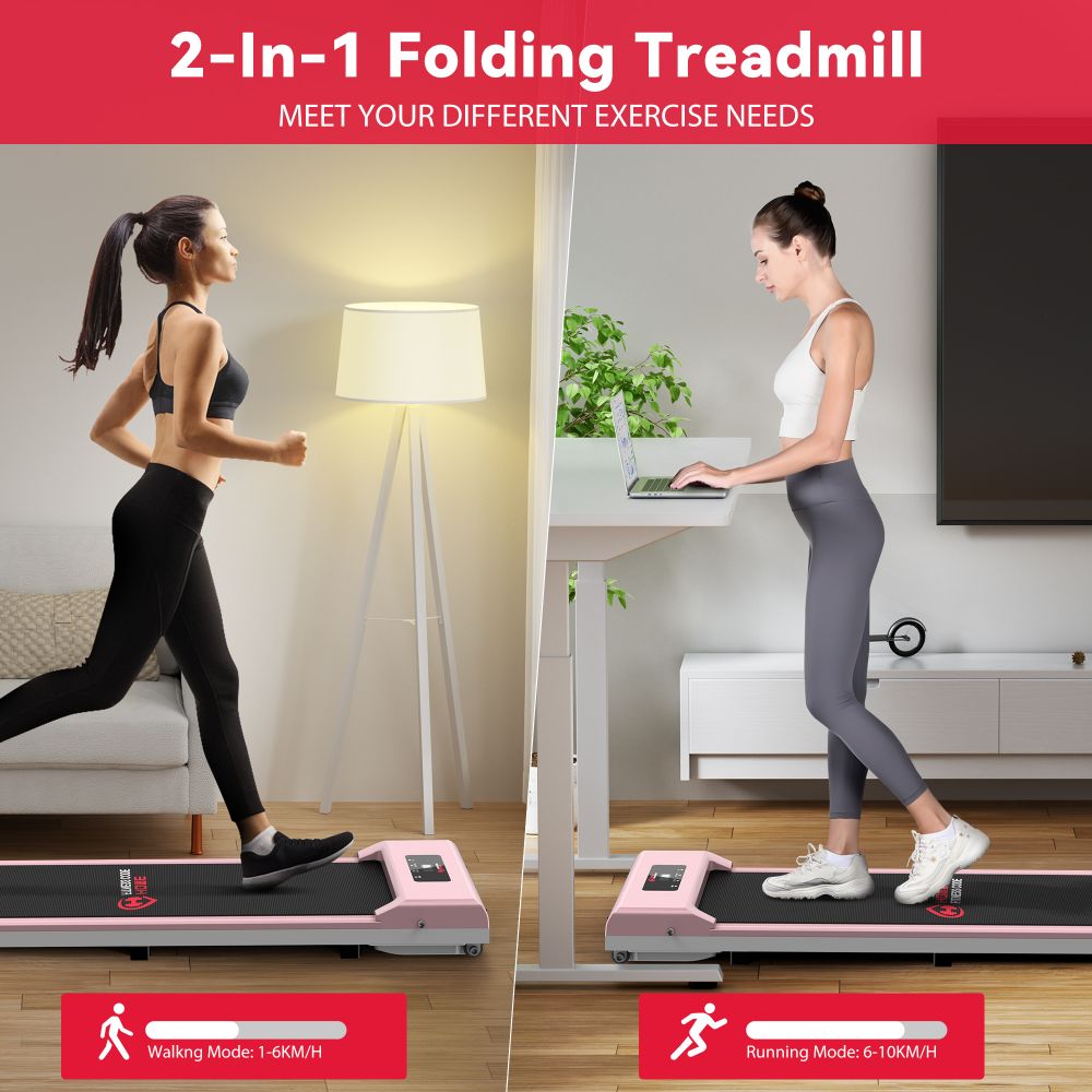 C1 Treadmill - Adjustable Speed Range 1-10 KM/H for Your Perfect Workout