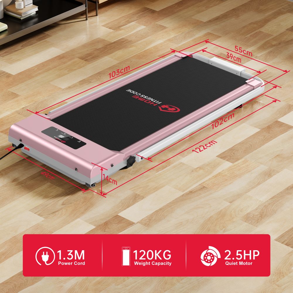 Compact Folding Treadmill C1 with Adjustable Speed 1-10 KM/H