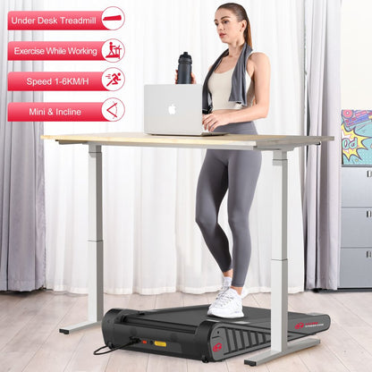 F521 Treadmill: Adjustable Speeds 1-6KM/H with 5% Fixed Incline for Optimal Workouts