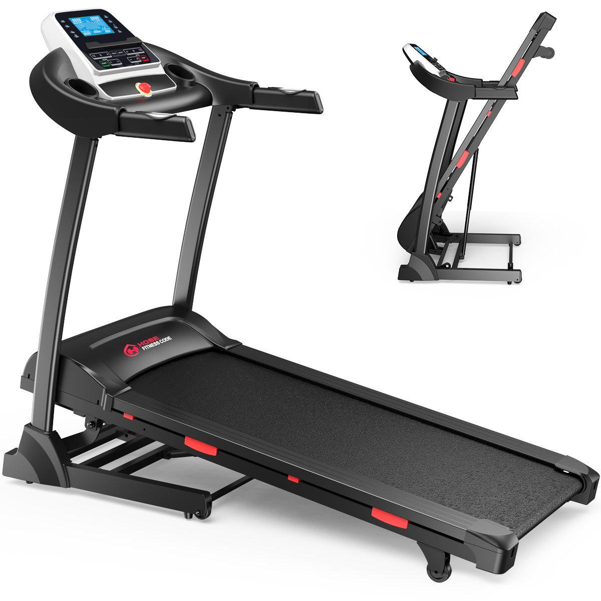 Professional Grade Treadmill with Speeds up to 16 KM/H and 0-15% Automatic Incline Adjustment