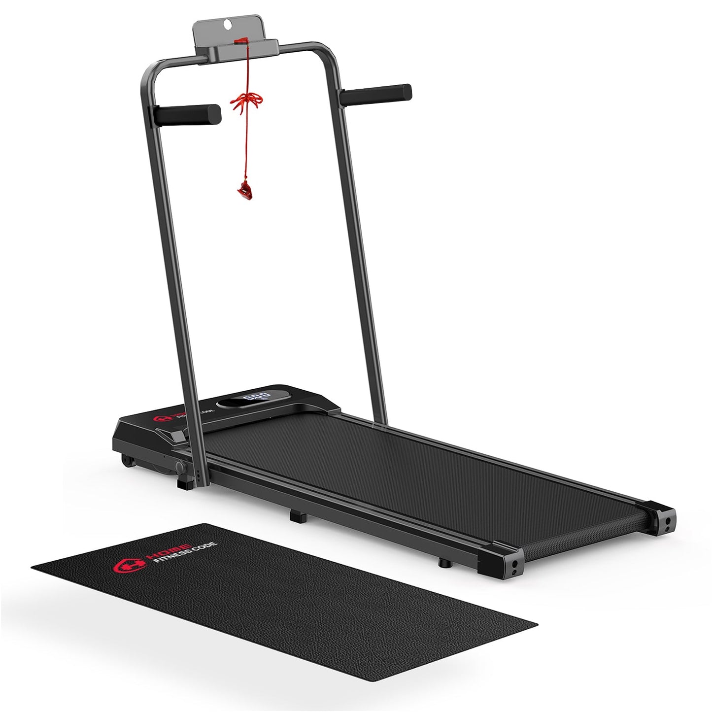 Compact Folding Treadmill S1 – Adjustable Speed 1-6 KM/H for Home Fitness