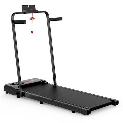 Compact Folding Treadmill S1 – Adjustable Speed 1-6 KM/H for Home Fitness