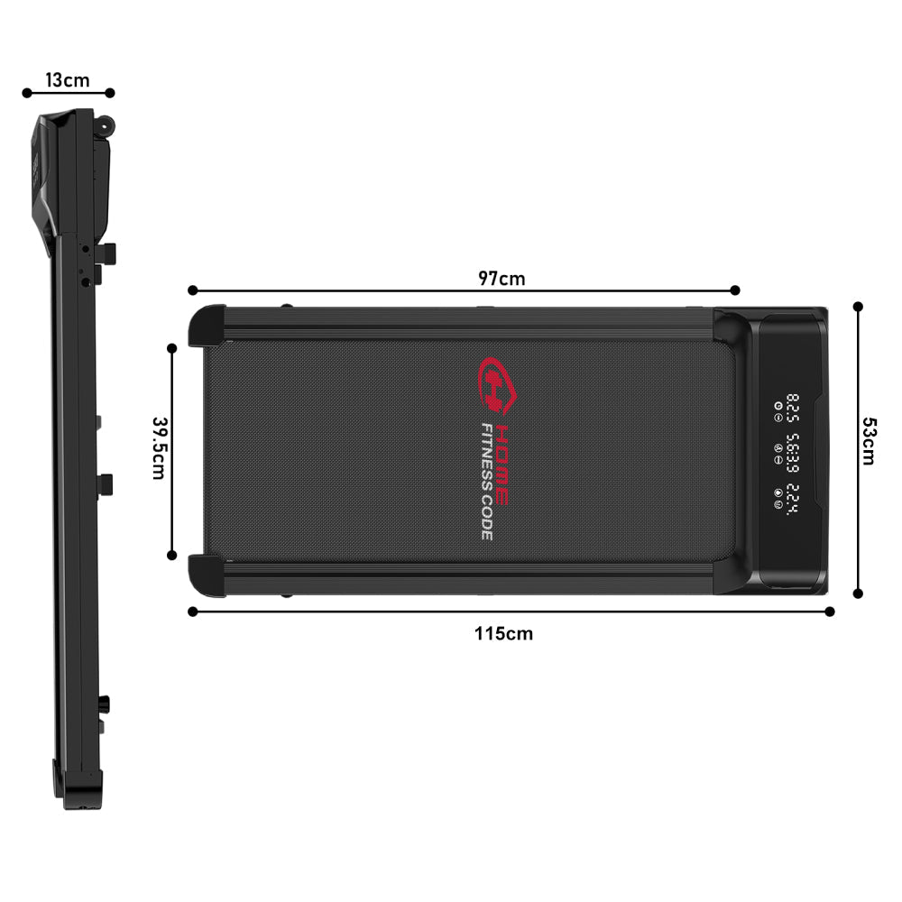 Q2 Pro Treadmill - Adjustable Speed Range 1-10 KM/H for Optimal Workouts!