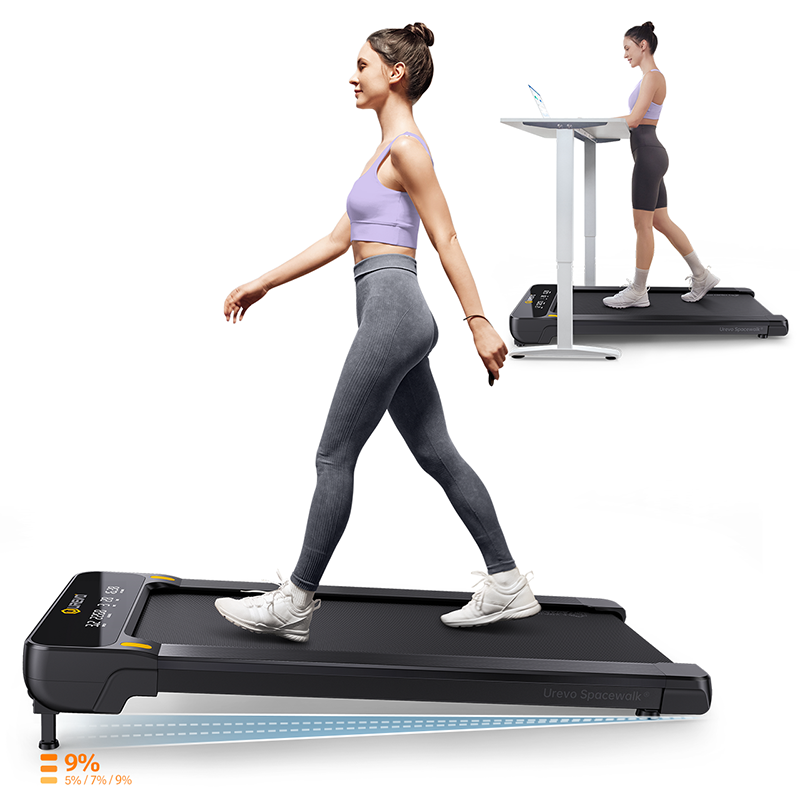 Revamped UREVO SpaceWalk 2 Treadmill - Your Fitness Companion!