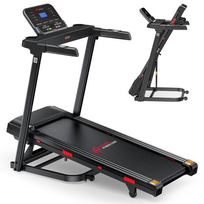 Professional Grade Treadmill with Speeds up to 16 KM/H and 0-15% Automatic Incline Adjustment