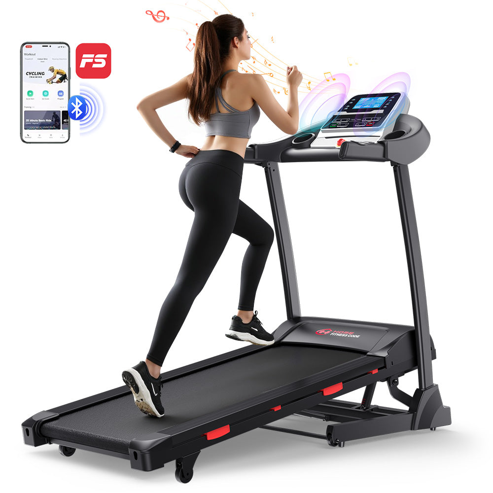 Professional Grade Treadmill with Speeds up to 16 KM/H and 0-15% Automatic Incline Adjustment