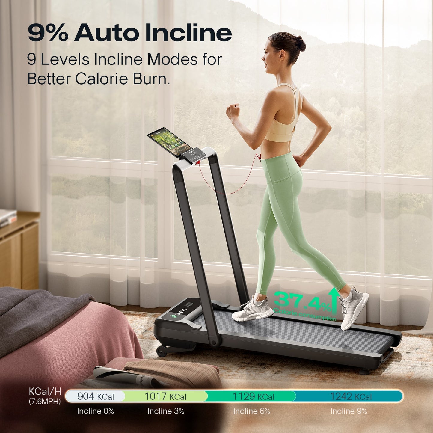 Elevate Your Fitness with the UREVO Strol 2S Pro Treadmill