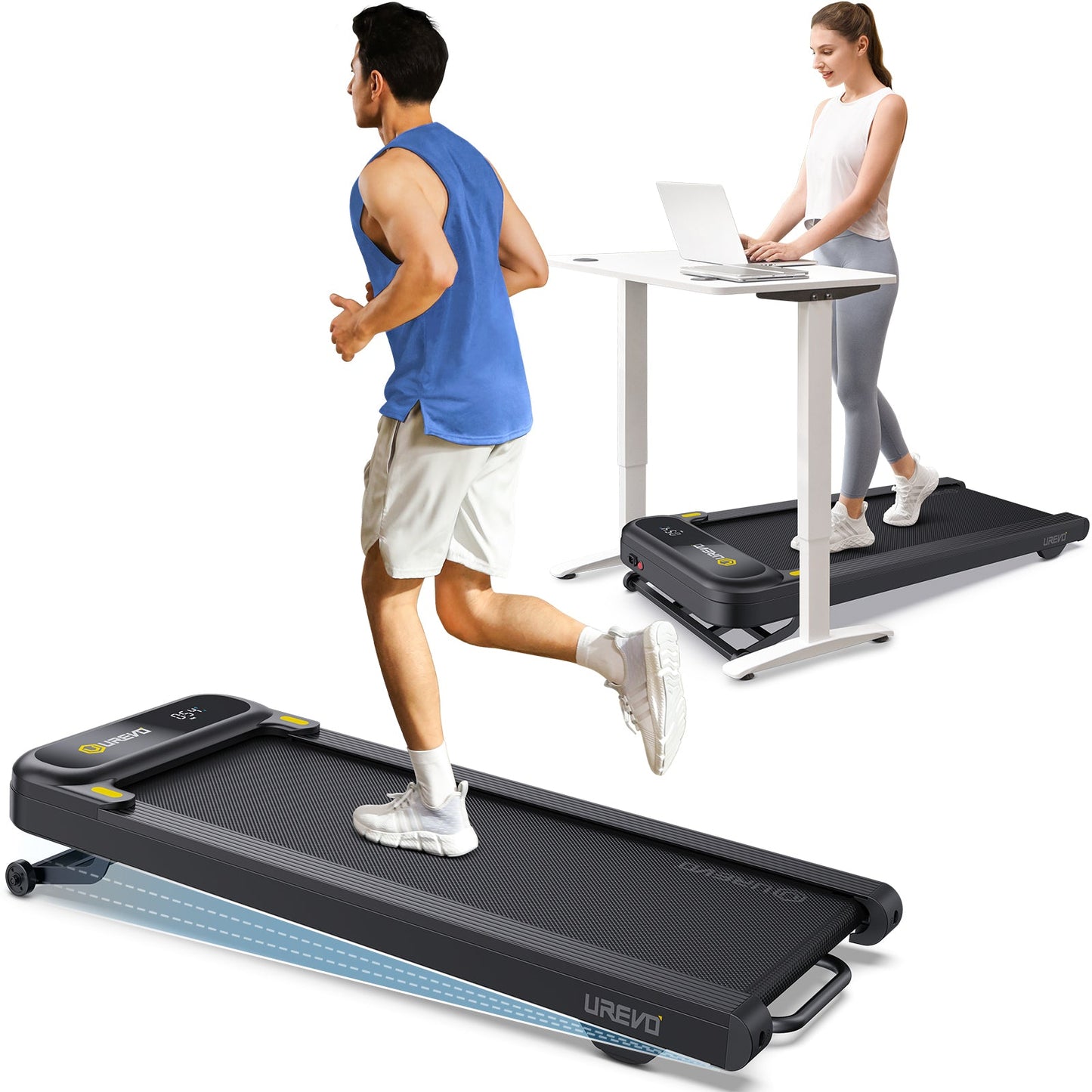 Revitalized UREVO SpaceWalk E3 Treadmill - Your Home Fitness Companion!