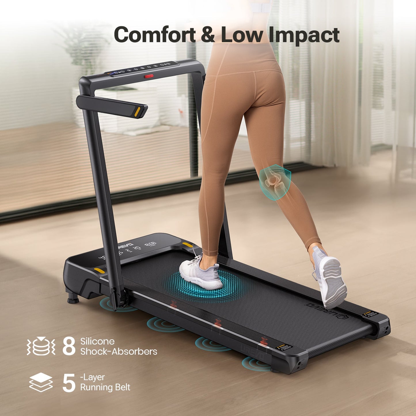 Discover the Power of Fitness with the UREVO Strol 1 Pro Treadmill!