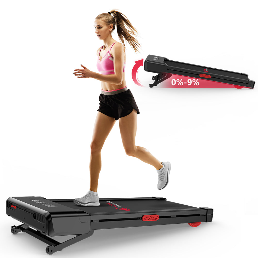 Y1 Treadmill: Elevate Your Workout with 0-9% Auto Incline and Speed Range of 1-10 KM/H!