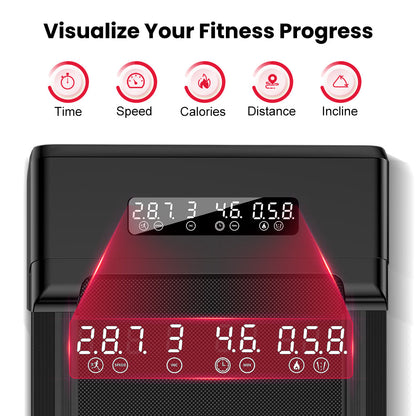 Y1 Treadmill: Elevate Your Workout with 0-9% Auto Incline and Speed Range of 1-10 KM/H!