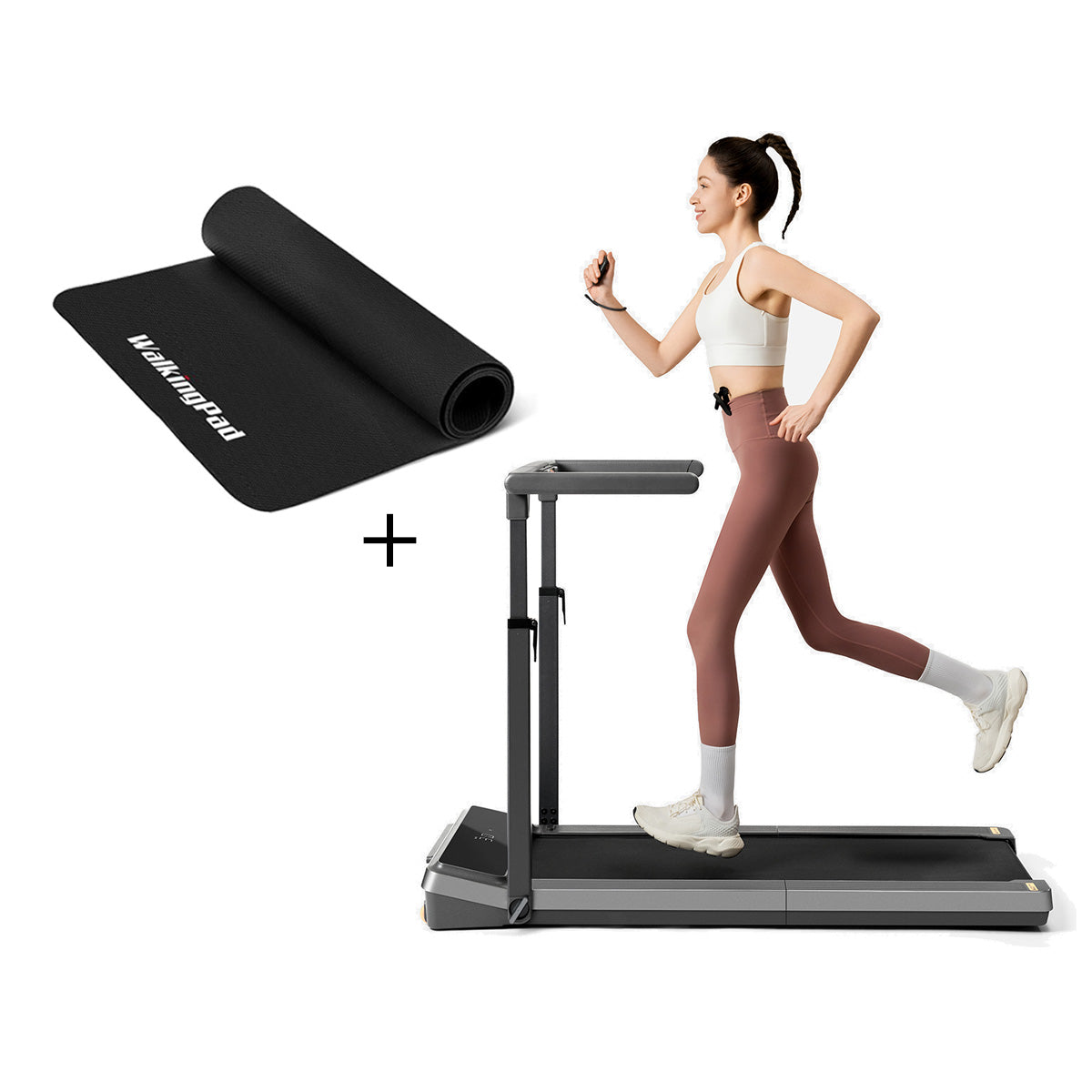 Discover the Versatile WalkingPad Z3 Hybrid+ - Compact Foldable Treadmill with 6.5MPH Speed, Supports Up to 242 lbs - Perfect for UK Fitness Enthusiasts!